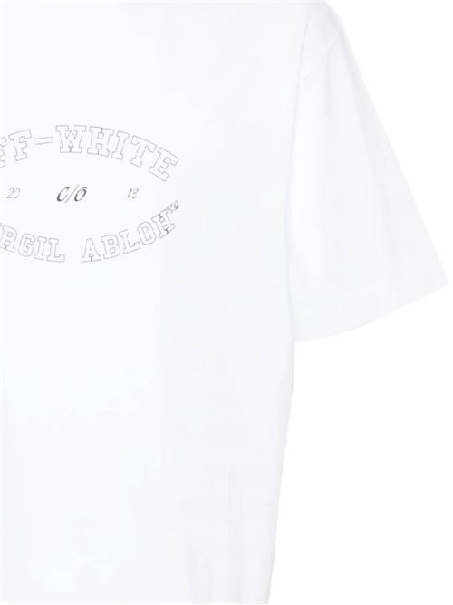 Off-white cotton t-shirt OFF WHITE | OMAA120F24JER00M0110